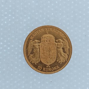 František Josef I. [1848 - 1916] / 10 Koruna 1910 KB, dr. rys, Au,