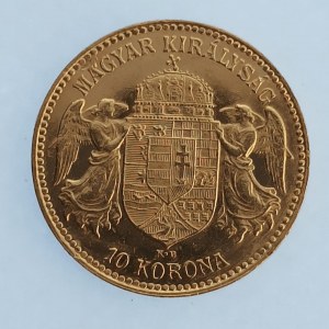 František Josef I. [1848 - 1916] / 10 Koruna 1912 KB, dr. rýs, dr. hry, vzácnější, Au,