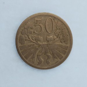 Období 1918-1938 / 50 Haléř 1925, Ni,