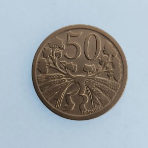 Období 1918-1938 / 50 Haléř 1926, RR, Ni,