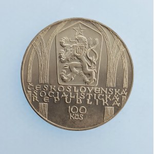 Období 1945-1990 / 100 Kčs 1980 P. Parléř, Ag,