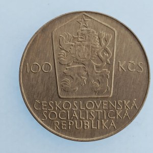 Období 1945-1990 / 100 Kčs 1980 Spartakiáda, Ag,