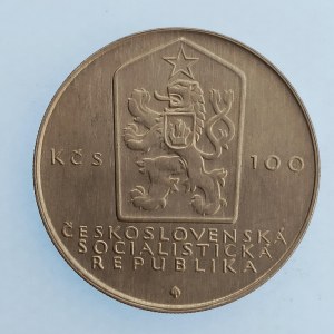 Období 1945-1990 / 100 Kčs 1983 K. Marx, Ag,