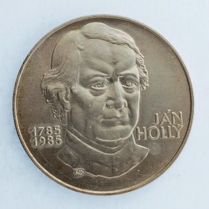 Období 1945-1990 / 100 Kčs 1984 J. Hollý, patina, Ag,