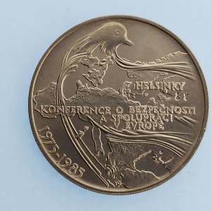 Období 1945-1990 / 100 Kčs 1985 Helsinky, Ag,