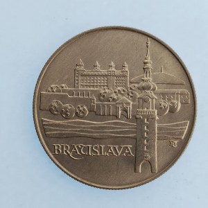 Období 1945-1990 / 50 Kčs 1986 Bratislava, Ag,