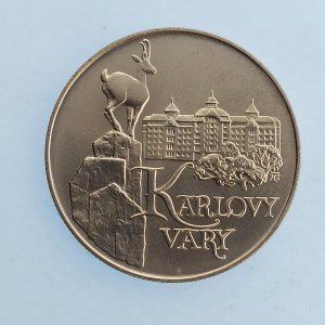 ČSFR [1990 - 1993] / 50 Kčs 1991 Karlovy Vary, Ag,