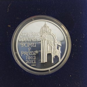 Období od 1993 / 200 Kč 2012 100. výr. otevření Obecního domu v Praze, etue + cert., Ag,