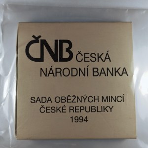 Období od 1993 / Sada oběžných mincí 1994, dvě mincovny,