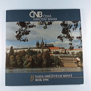 Období od 1993 / Sada oběžných mincí 1996 ČNB,