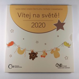 Období od 1993 / Sada oběžných mincí 2020, Narození dítěte,