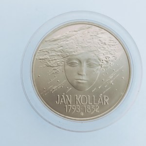200 SK 1993 Ján Kolár, kapsle, Ag,