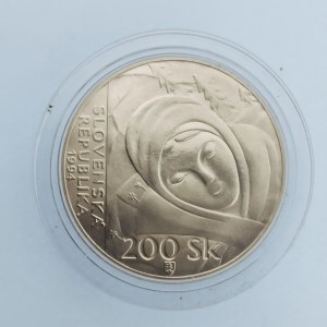 200 SK 1994 Janko Alexy, kapsle, Ag,