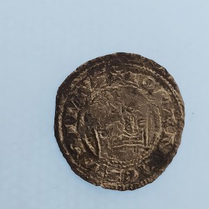 Jan Lucemburský [1310 - 1346] / Pražský groš, dobově okrájen, Ag,