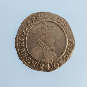 Fridrich Falcký [1619 - 1620] / 24 Krejcar 1620 K. Hora, dvouznakový, MKČ.671, Ag,