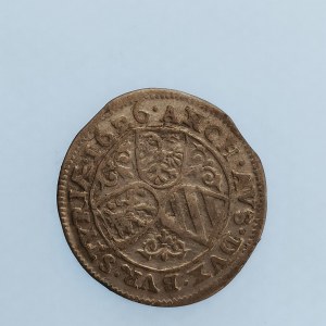 Ferdinand II. [1619 - 1637] / 3 Krejcar 1626 Graz, Ag,