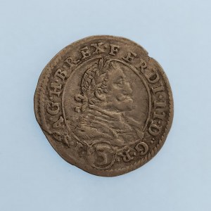 Ferdinand II. [1619 - 1637] / 3 Krejcar 1627 Graz, nedor., Ag,