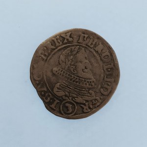 Ferdinand II. [1619 - 1637] / 3 Krejcar 1633 Praha - Schuster, Ag,