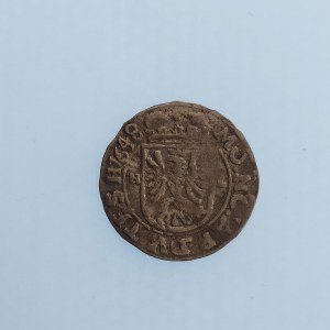 Ferdinand III. [1637 - 1657] / Krejcar 1648 HL, Těšín Skočov, nep. ned., patina, 0.72 g, Ag,