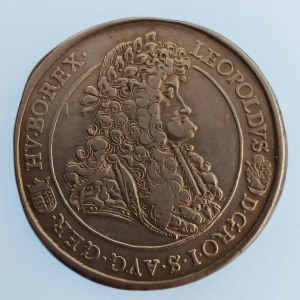 Leopold I. [1657 - 1705] / 1 Tolar 1692 KB, lví hlava na rameni, 27.92 g, Husz.1373, Ag,