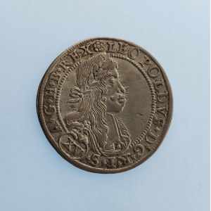 Leopold I. [1657 - 1705] / XV. Krejcar 1664 b.z., Sv. Vít, RR, pěkný, Nech.2147, Ag,