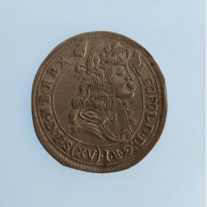 Leopold I. [1657 - 1705] / XV. Krejcar 1682 KB, Husz.1425, Ag,