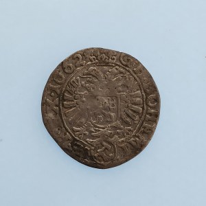 Leopold I. [1657 - 1705] / 3 Krejcar 1662 Kutná Hora - Hackl, okraje, Ag,