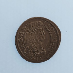 Leopold I. [1657 - 1705] / 3 Krejcar 1665 NG, Nech.2040, patina, 1.77 g, Ag,