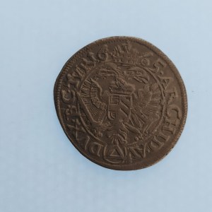 Leopold I. [1657 - 1705] / 3 Krejcar 1665 NG, Nech.2040, patina, 1.77 g, Ag,