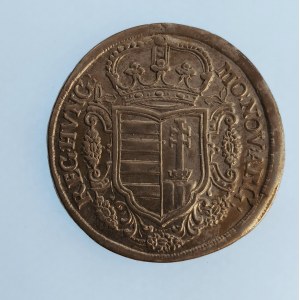 Malkontenti [1703 - 1711] / 1/2 Tolar 1705 KB, R, Her.12, 14,10 g, hranka, nep. stopa po oušku, Ag...