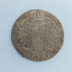 Marie Terezie [1740 - 1780] / 1 Tolar 1780 AH-GS Semihrady-Karlsburg, 27.72 g, Ag,