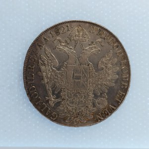 František I. Rakouský [1792 - 1835] / 1 Tolar 1821 A, 27,87 g, patina Ag,