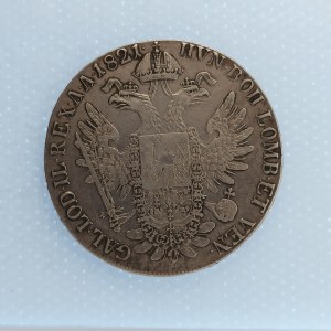 František I. Rakouský [1792 - 1835] / 1 Tolar 1821 E, 27,89 g, Ag,