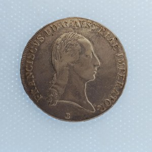 František I. Rakouský [1792 - 1835] / 1 Tolar 1824 B, 27.92 g, Ag,