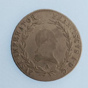 František I. Rakouský [1792 - 1835] / 20 Krejcar 1810 A, Ag,