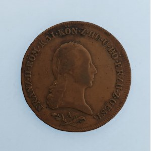 František I. Rakouský [1792 - 1835] / 6 Krejcar 1800 A, Cu,