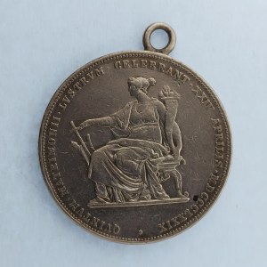 Rakouská konvenční a spolková měna / 2 Zlatník 1879  stříbrná svatba, ouško, Ag,