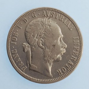 Rakouská konvenční a spolková měna / 1 Zlatník 1879 b.z., Ag,