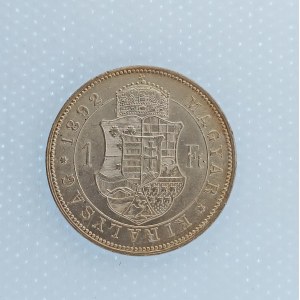 Rakouská konvenční a spolková měna / 1 Zlatník 1892 KB, dr. rys., Ag,