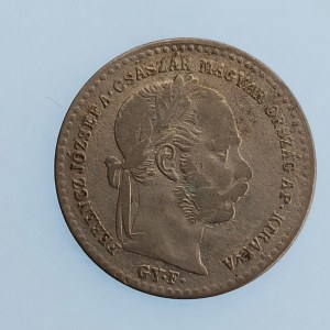 Rakouská konvenční a spolková měna / 10 Krejcar 1869 GYF, Ag,