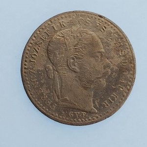 Rakouská konvenční a spolková měna / 10 Krejcar 1870 GYF, Ag,