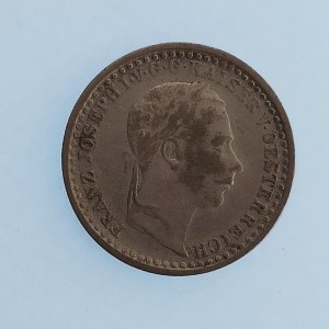 Rakouská konvenční a spolková měna / 5 Krejcar 1859 M, Ag,