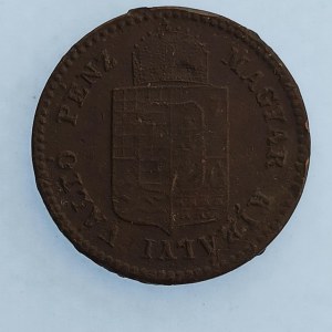 Rakouská konvenční a spolková měna / 1 Krejcar 1878 KB, ryhy, hrany, Cu,