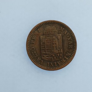 Rakouská konvenční a spolková měna / 1 Krejcar 1887 KB, Cu,