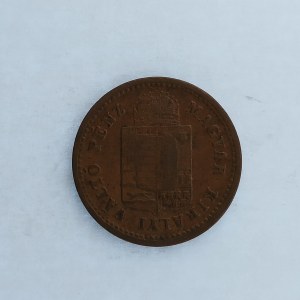 Rakouská konvenční a spolková měna / 1 Krejcar 1888 KB, Cu,