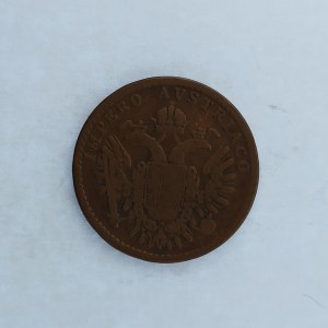 Lombardsko a Benádsko [1849 - 1852] / 3 Centesimi 1852 V, Cu,