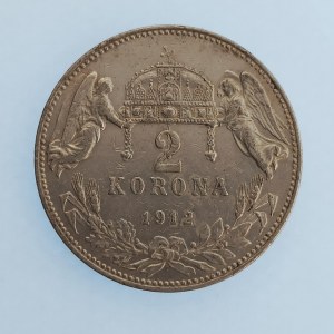 Korunová měna [1892 - 1918] / 2 Koruna 1912 KB, Ag,