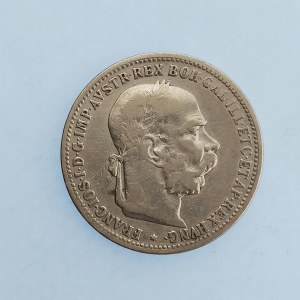 Korunová měna [1892 - 1918] / 1 Koruna 1893 b.z., Ag,