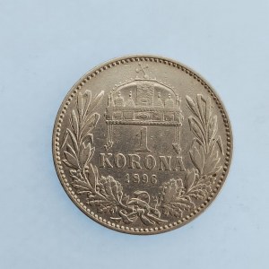 Korunová měna [1892 - 1918] / 1 Koruna 1896 KB, Ag,