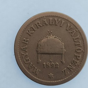 Korunová měna [1892 - 1918] / 10 Filler 1892 KB, Ni,